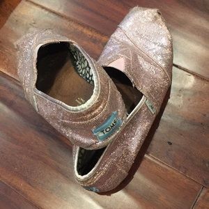 Pink Sparkly Toms